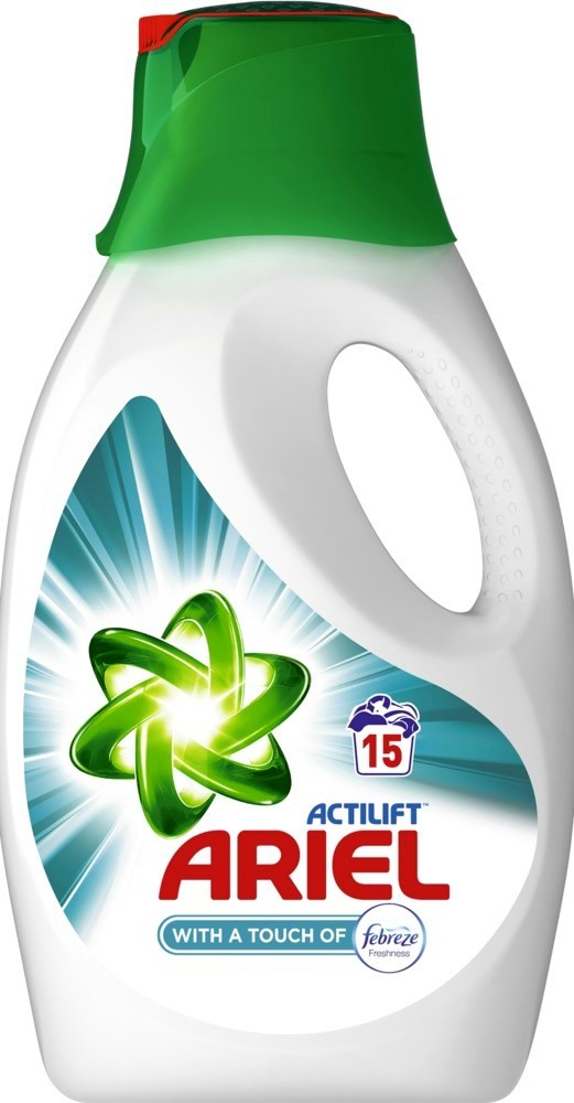 ARIEL ACTILIFT FEBREZE ŻEL PŁYN PRANIA GEL 15pr DE