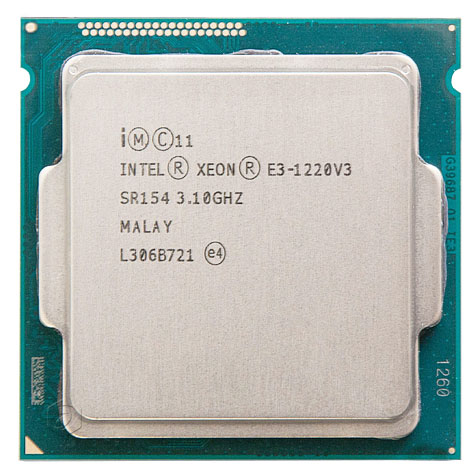 NOWY INTEL XEON E3-1220 V3 3.10GHz LGA1150 SR154 - 6858856934 ...