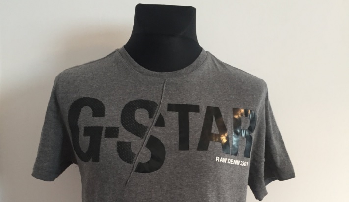 G-STAR T-SHIRT SLIM FIT XXL jak XL