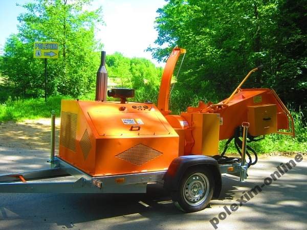 NOWY MOBILNY RĘBAK TARCZOWY DO GAŁĘZI, 40HP DIESEL