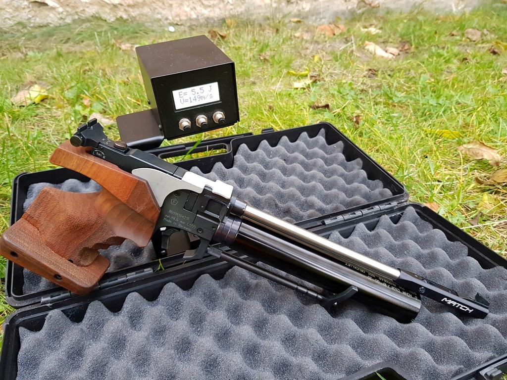 Rohm Twinmaster Match PCP pistolet wiatrówka 4,5mm