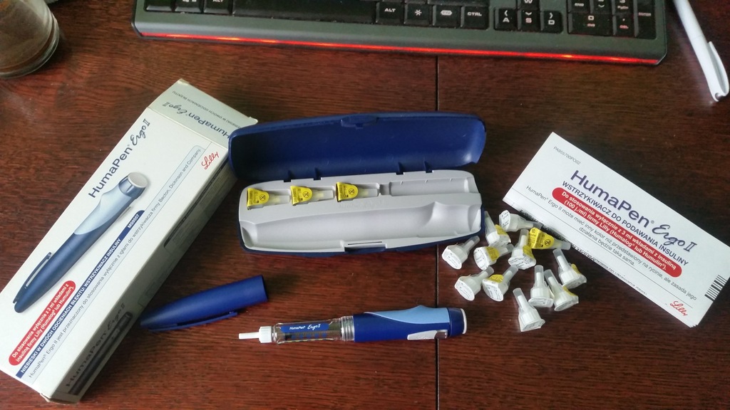 WSTRZYKIWACZ HUMAPEN ERGO 2 II Pen do insuliny