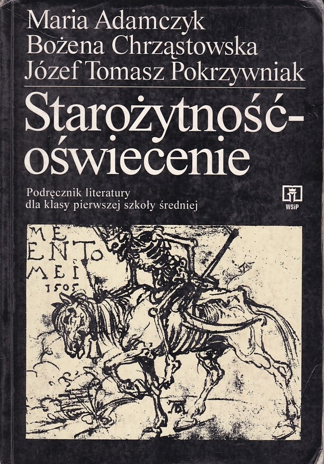STAROŻYTNOŚĆ - OŚWIECENIE ADAMCZYK WSiP 