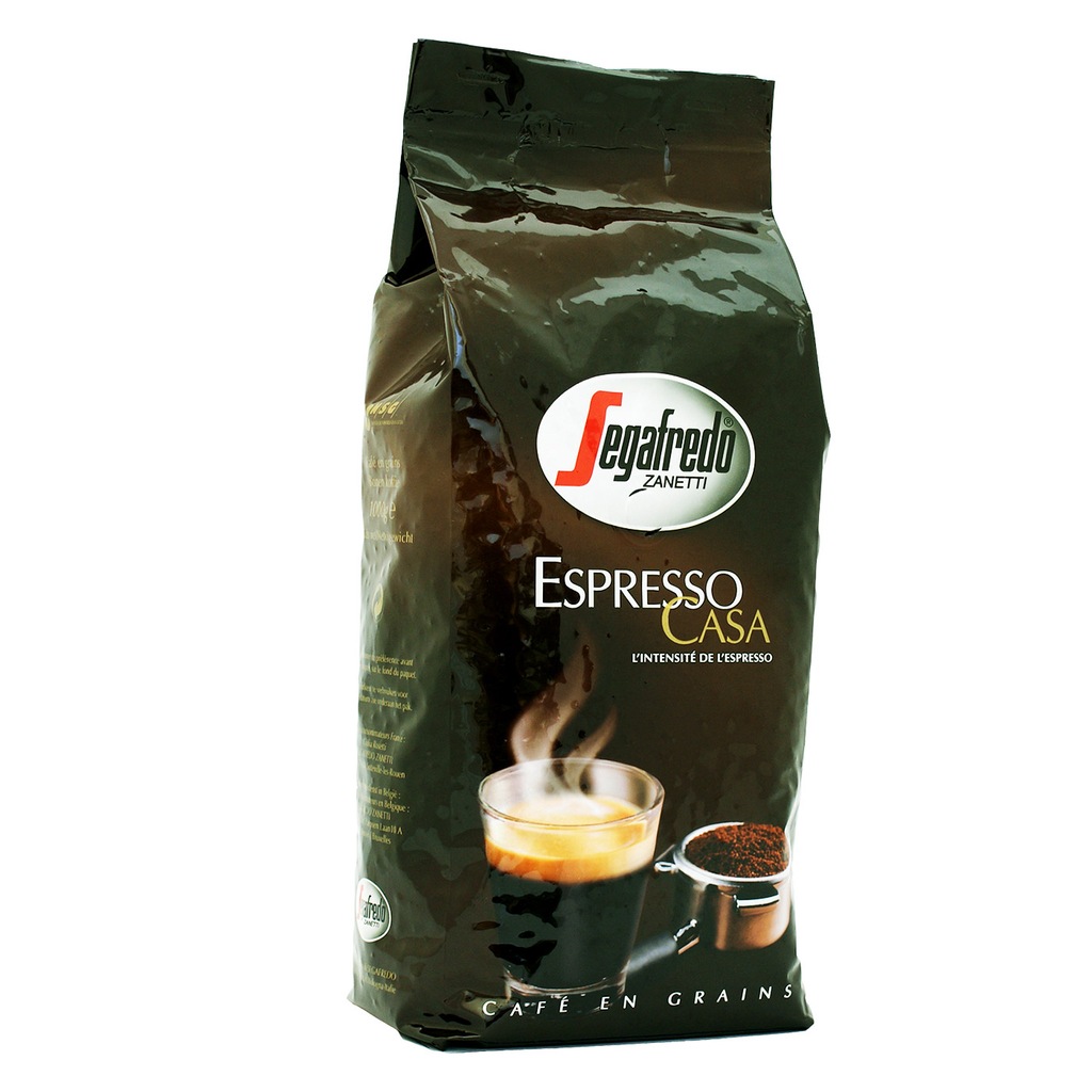 Kawa ziarnista Segafredo Espresso Casa 1kg -ŚWIEŻA