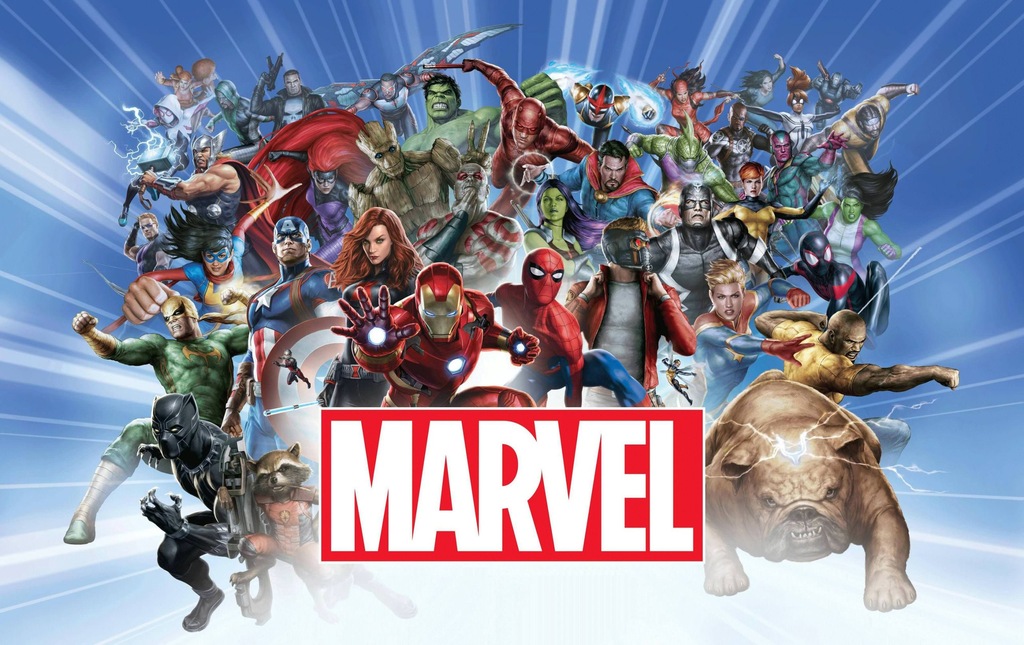 Marvel Avengers komiks Iron Man super plakat HIT