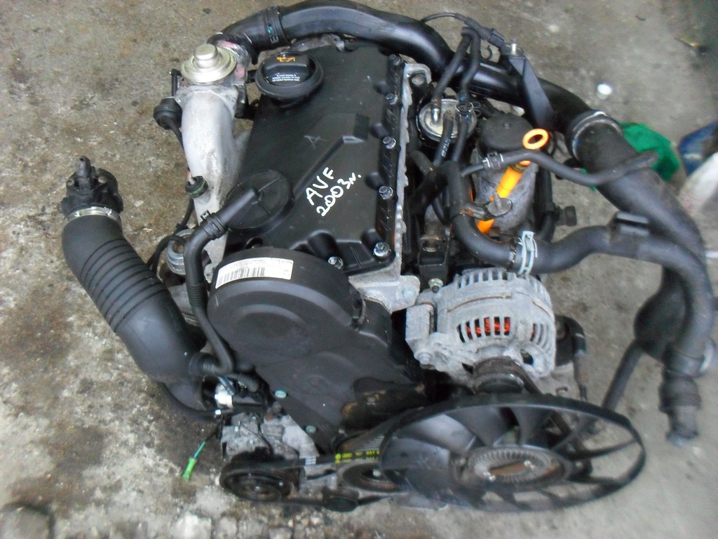 SILNIK KOMPLETNY VW PASSAT B5 FL 1.9 TDI 130KM AVF