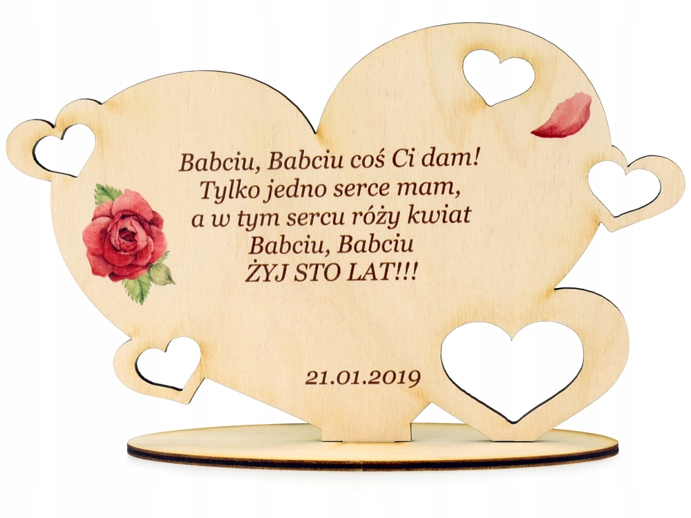 Prezent na dzień Babci i Dziadka statuetka GRAWER