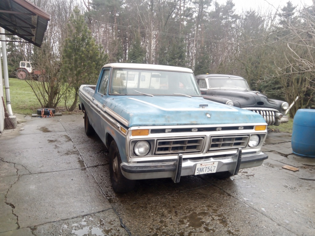 1977 Ford F150 5.8 Windsor oryginał bez rdzy