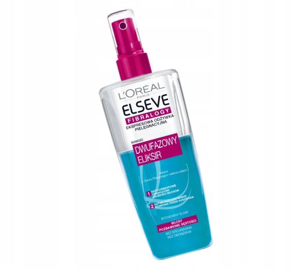 LOREAL FIBRALOGY DWUFAZOWY ELIKSIR SPRAY 200ML