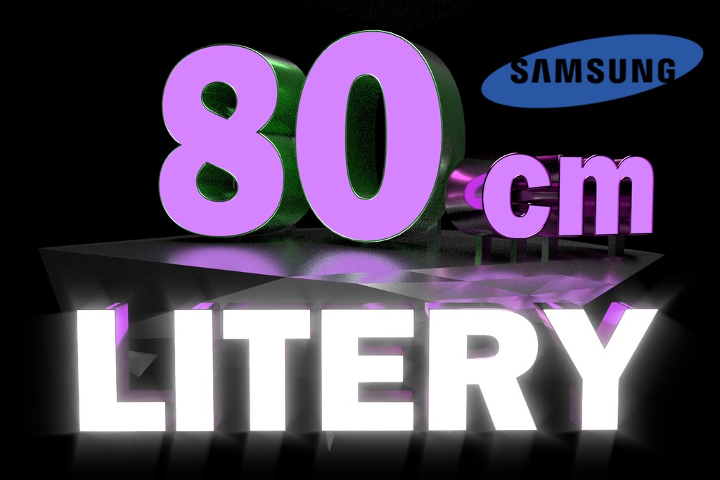 80 cm Litera Premium 3D podświetlana Samsung LED (