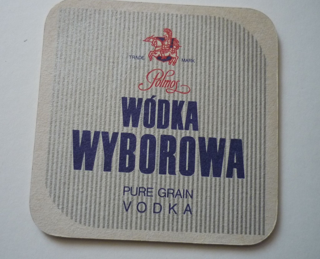 POLMOS - WÓDKA WYBOROWA - podstawka