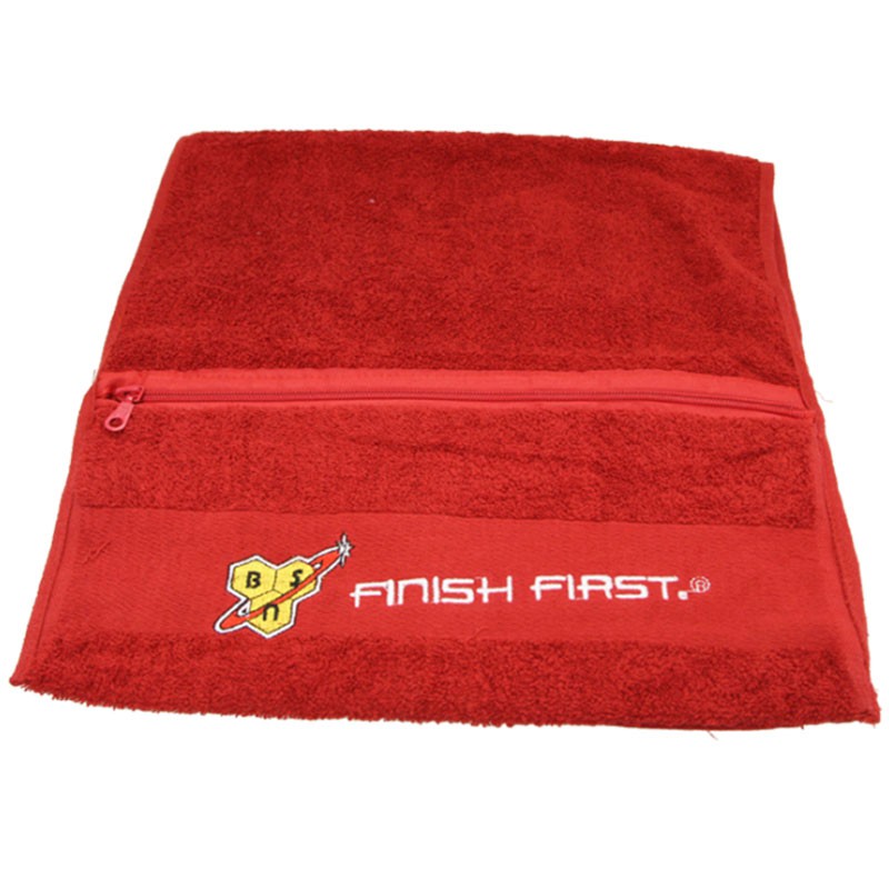BSN Towel Red Ręcznik Sportowy SIŁOWNIA FITNES