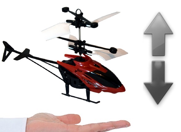 HELIKOPTER STEROWANY DŁONIĄ ZABAWKA DRON SAMOLOT