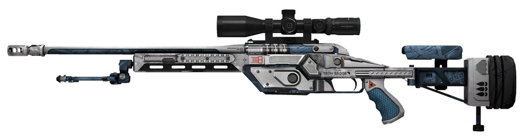 SKINY CS:GO ST SSG 08 Ghost Crusader 5/5 FN