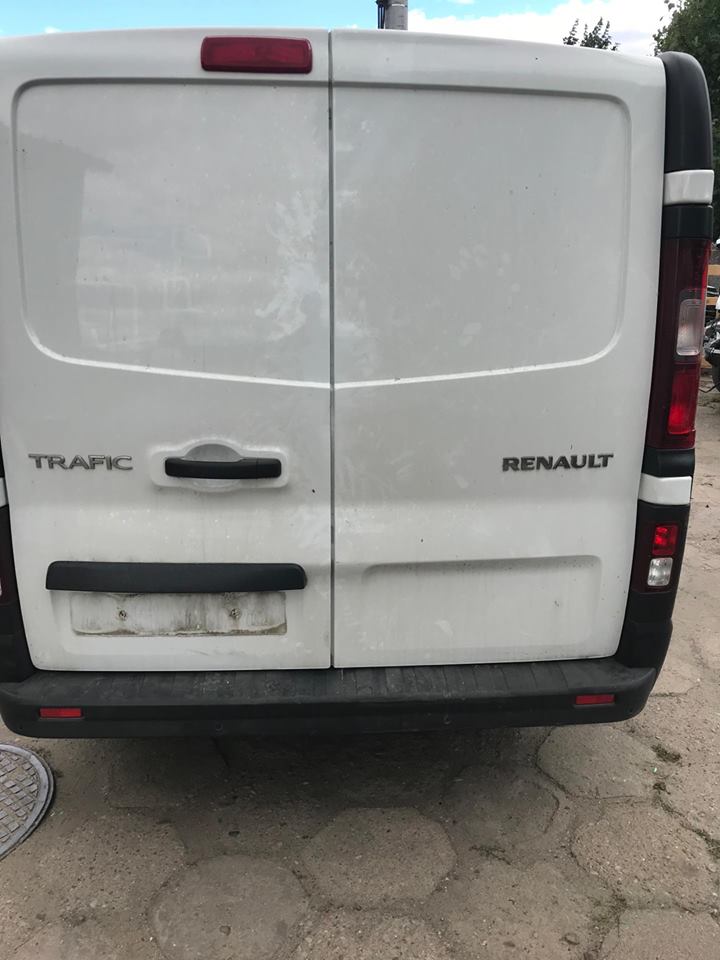 TYLNE DRZWI RENAULT TRAFIC III PRAWE LEWE KOMPLET