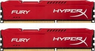 BYD - HyperX DDR3 Fury 8GB/ 1866 (2*4GB) CL10 RED
