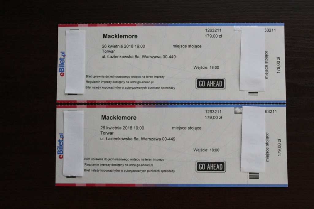 Macklemore bilet Ed Sheeran