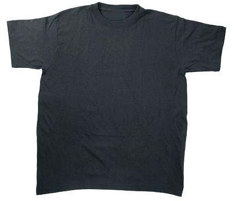 Koszulka męska T-SHIRT 100%bawełna CZARNA XL lato