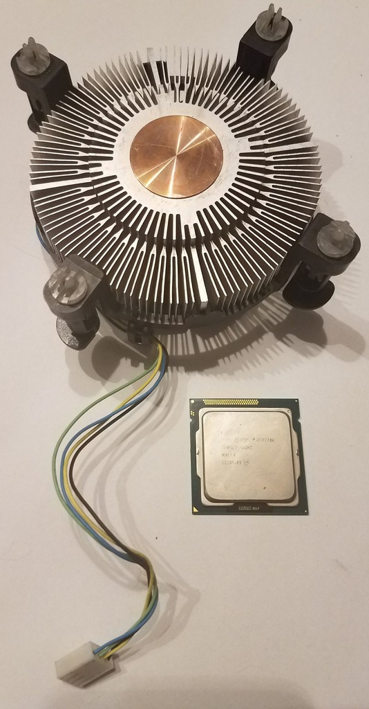 Intel Core i7-3770K + oryginalny cooler