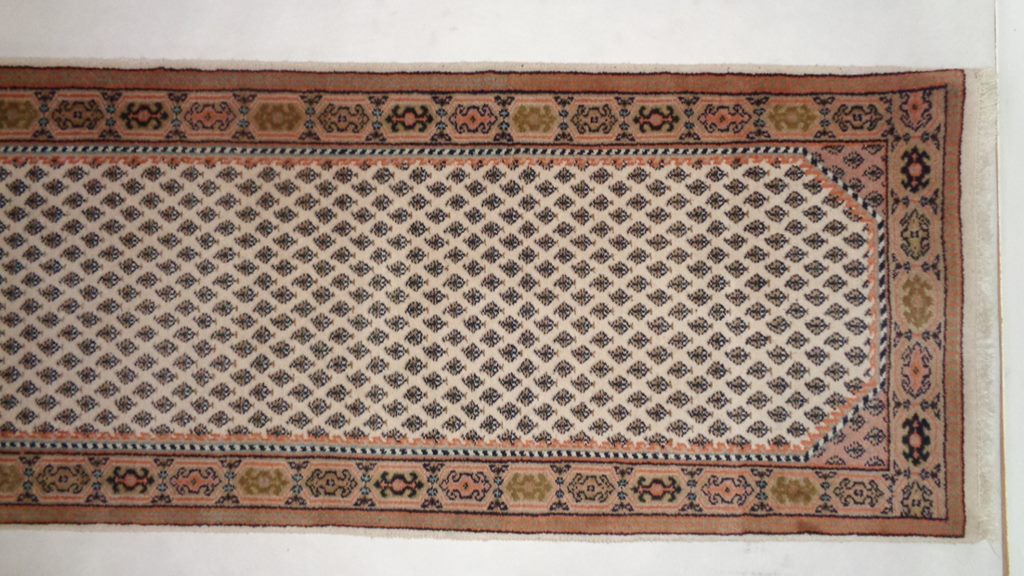 Piękny ręcznie tkany chodnik dywan MIR 74x200