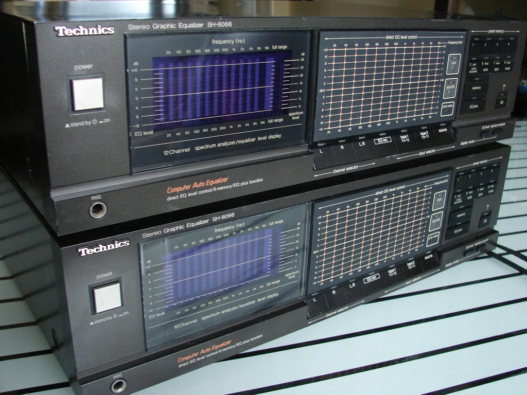 Technics SH-8066 korektor graficzny stereo x 2szt