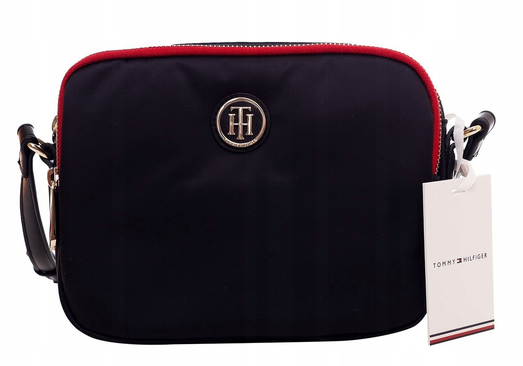 TOREBKA TOMMY HILFIGER POPPY CROSSOVER BLACK