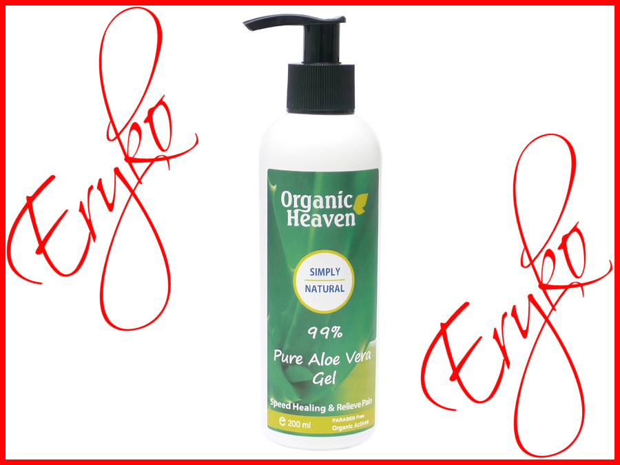 Organic Heaven Aloe Vera Gel 99% aloesu czysty żel