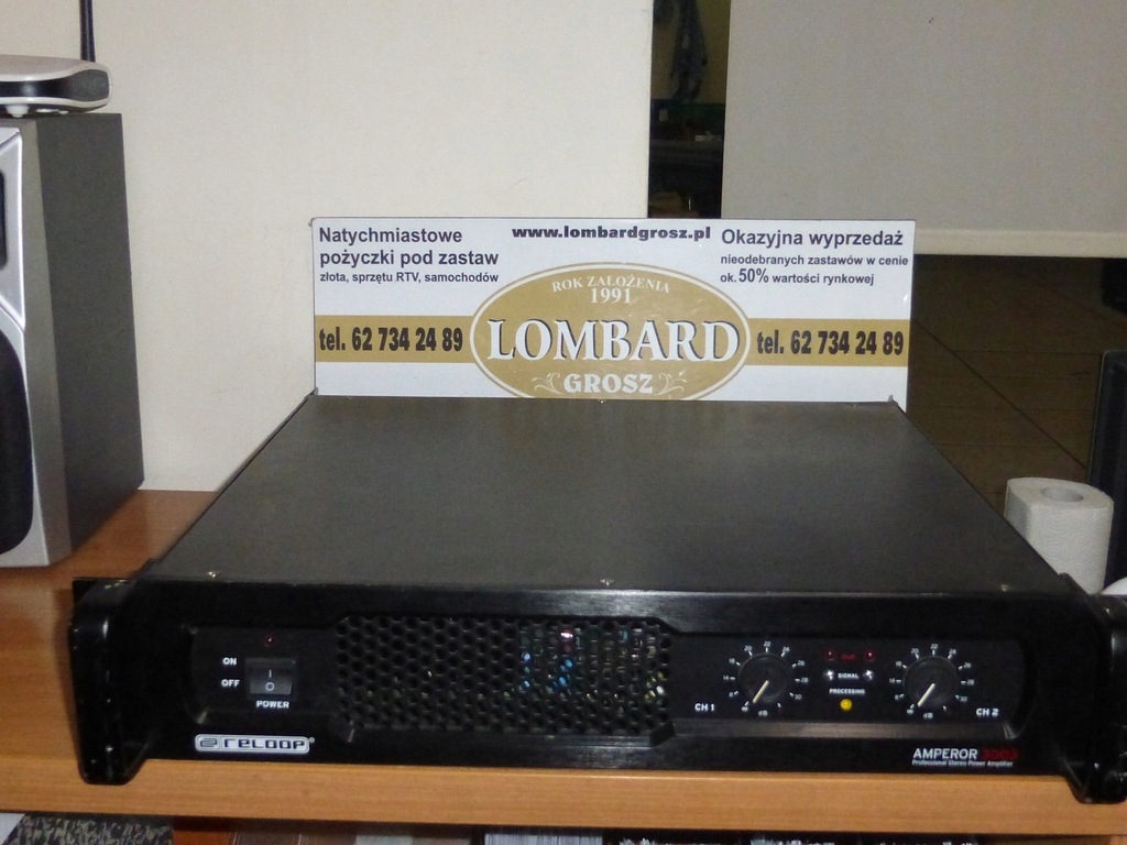 Wzmacniacz RELOOP AMPEROR 3003