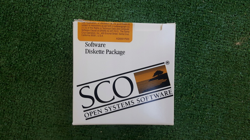 System operacyjny SCO open systems software UNIX