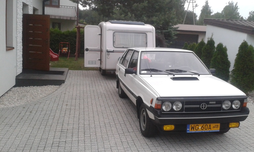FSO POLONEZ 1.5 ŻÓŁTE TABLICE 1989R BRĄZ WNĘTRZE