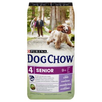 DOG CHOW Senior - jagnięcina 14 kg