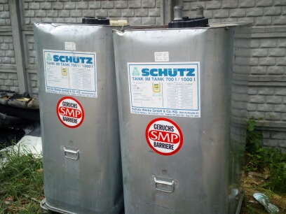 Zbiornik SCHUTZ na olej napędowy 1000 L