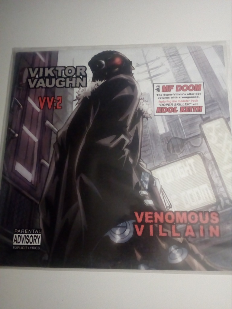 洋楽 MF DOOM VIKTOR VAUGHN Venomous Villains Viktor Vaughn – (VV:2) Venomous Villain – Vinyl (LP, Album