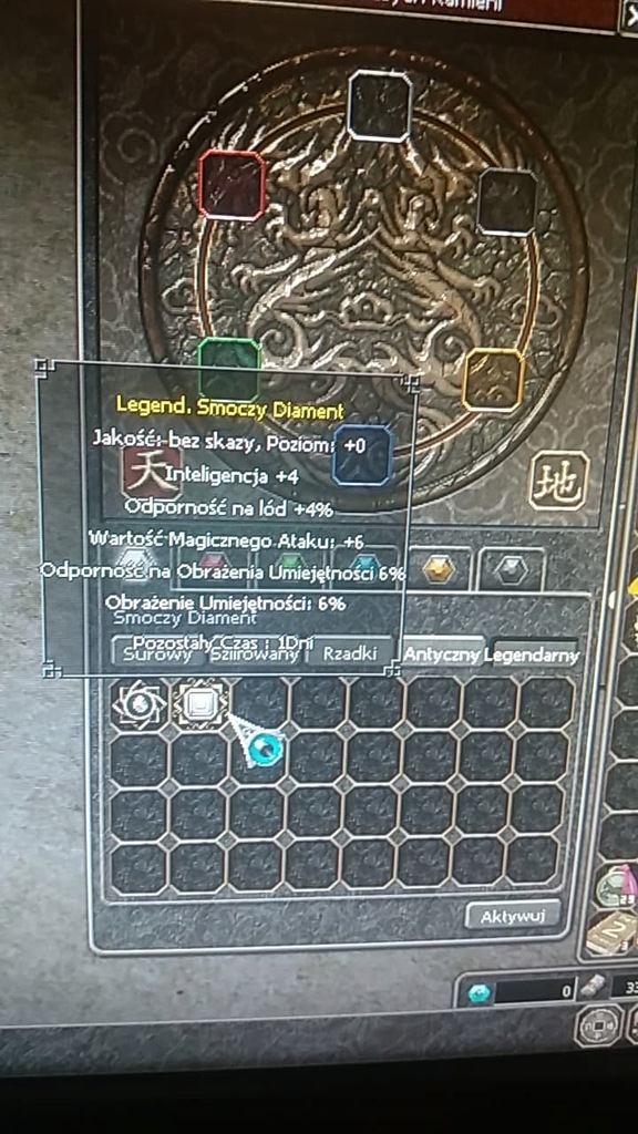 Metin2 Jawa Legendarny smoczy diament perf