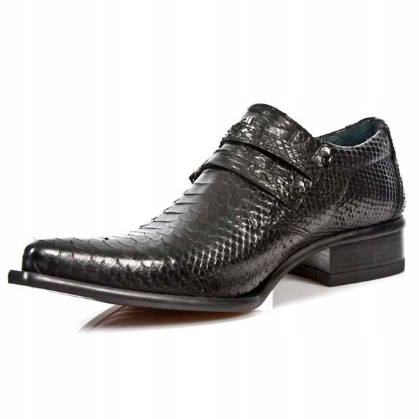 W4125 NEW ROCK BUTY ROCKOWE MĘSKIE R 43 CZARNE