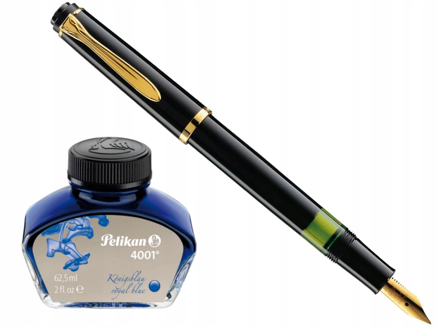 Pióro wieczne PELIKAN Classic M150 czarne Atrament