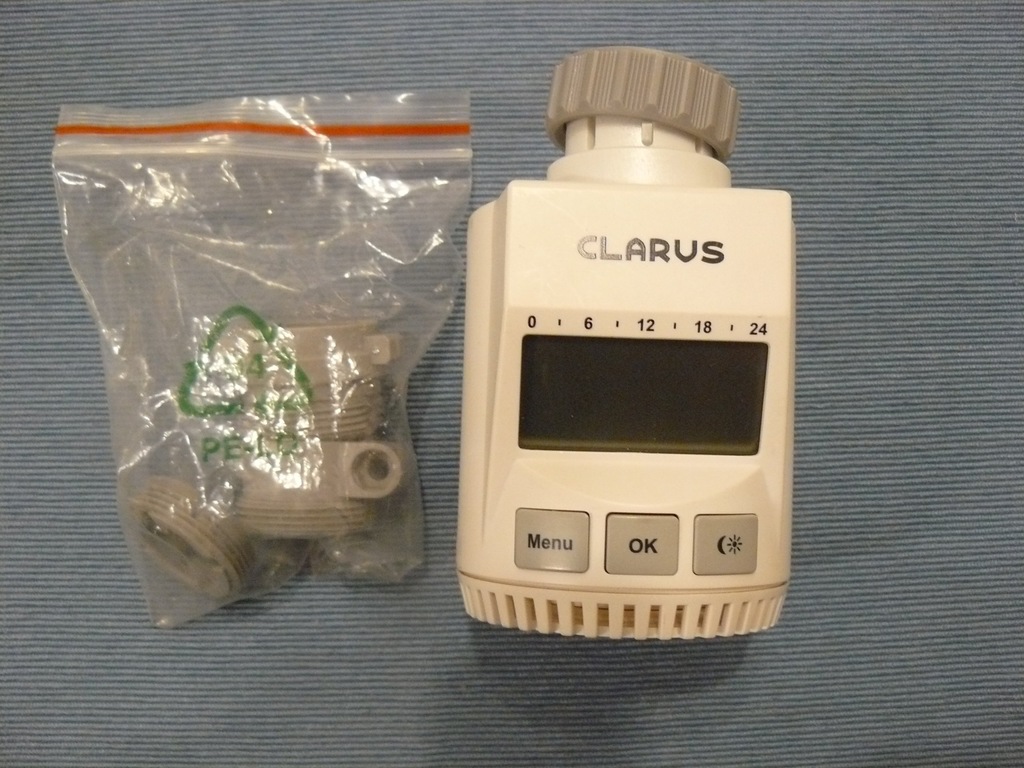 Głowica termostatyczna  elektronik CLARUS HT-5594