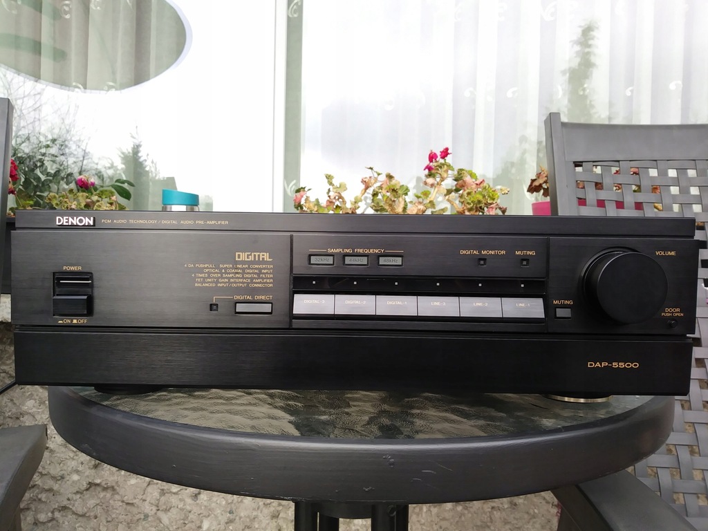 Denon DAP 5500 DAC Przedwzmacniacz.Instrukcja.