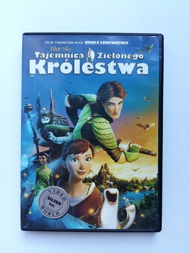 TAJEMNICA ZIELONEGO KRÓLESTWA DVD DUBBING PL