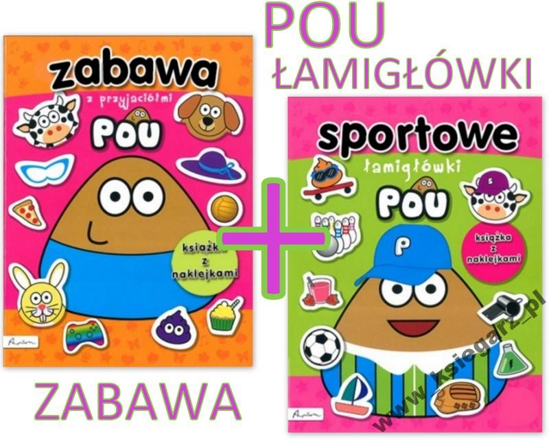 POU ZABAWA WYCINANKI SPORTOWE ŁAMIGŁÓWKI +NAKLEJKI