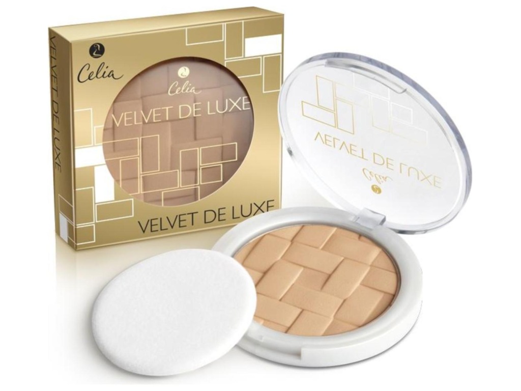 Celia Puder prasowany Velvet de Luxe nr 102 1szt