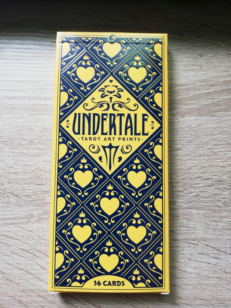 Undertale Tarot Card Prints kolekcjonerski zestaw