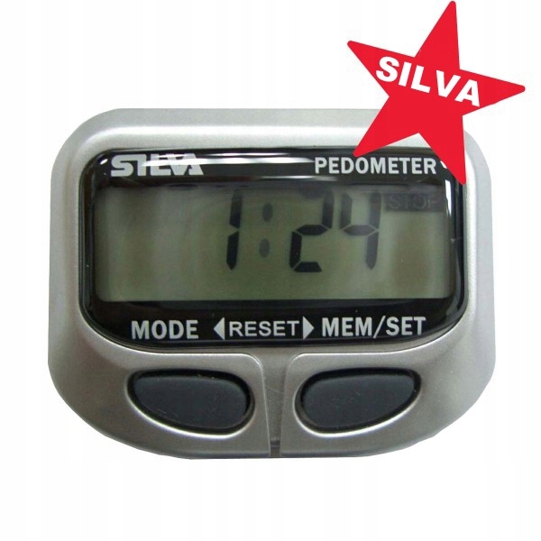 KROKOMIERZ SILVA pedometer Nordic dystans smycz