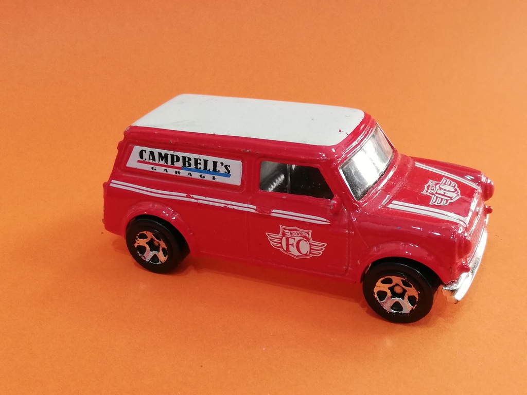 HOT WHEELS '67 Austin Mini Van MORRIS MINI