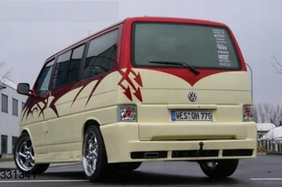 ZDERZAK TYŁ TYLNY TUNING VW TRANSPORTER T4 7086830165