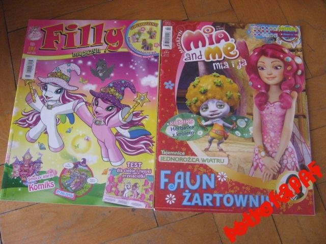 MIA I JA FILLY MAGAZYN GAZETY DLA DZIEWCZYNEK NOWE