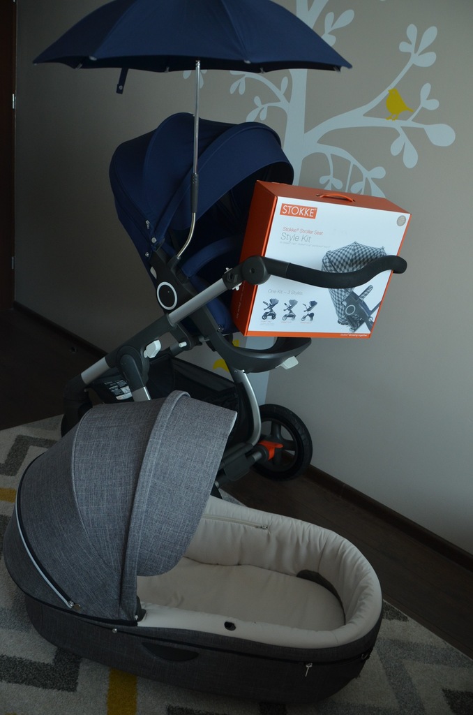 Wózek Stokke Trailz 2w1 Spacerówka + Gondola + Kit