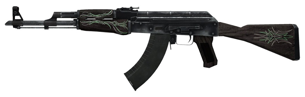 CS:GO SKIN AK-47 EMERALD PINSTRIPE Szmaragdowe MW