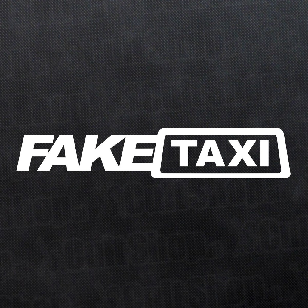 Naklejka FAKE TAXI 30 cm / wlepa porn faketaxi - 6393465523 - oficjalne  archiwum Allegro