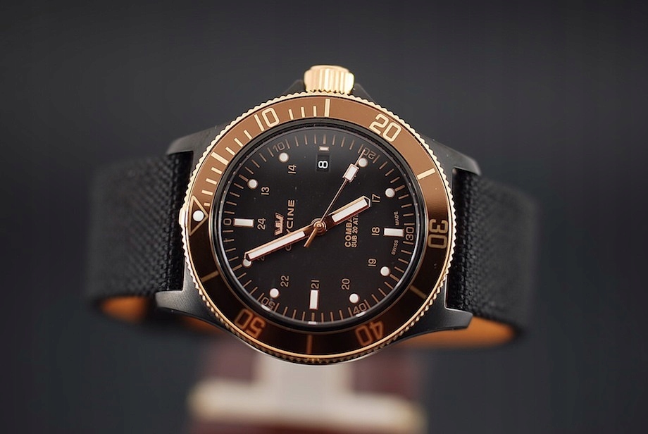 Glycine Combat SUB 42 GL0093 Golden Eye Nowy 7696453814